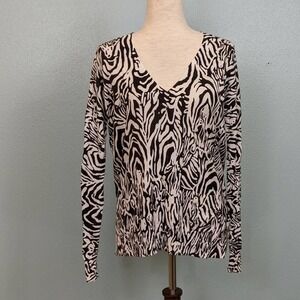 Lilly Pulitzer Zebra I Heard You sweater XS